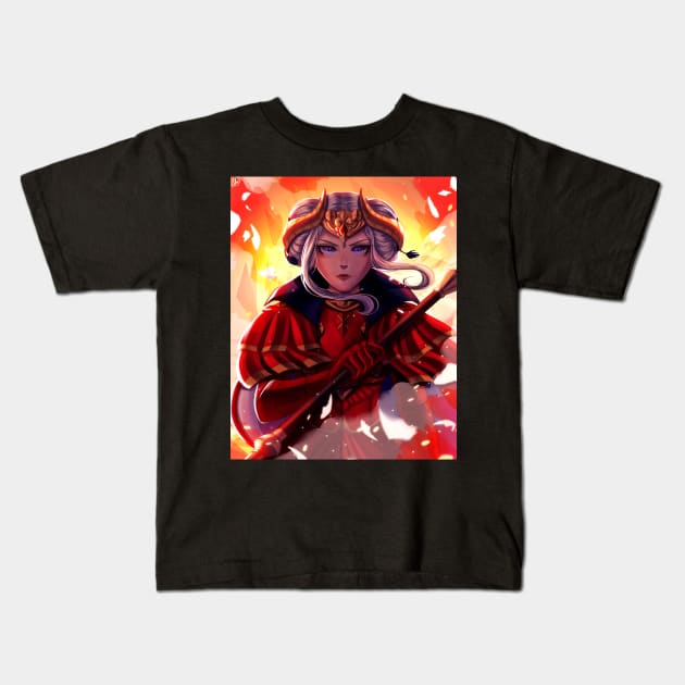 Emperor Edelgard Kids T-Shirt by alinalal